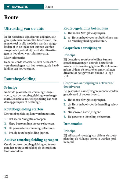 2024 Mini Countryman Electric Infotainment Manual | Dutch