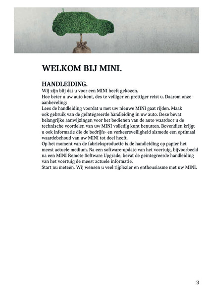 2024 Mini Countryman Electric Infotainment Manual | Dutch