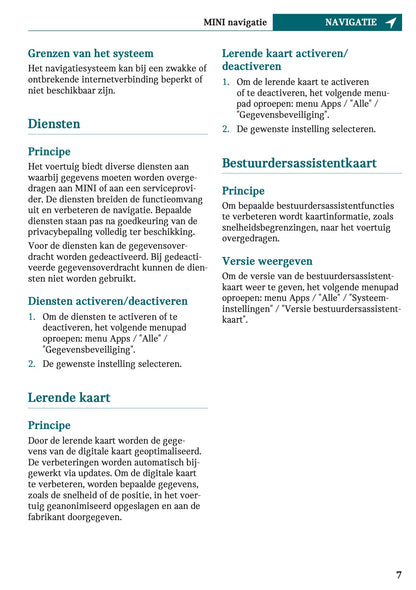 2024 Mini Countryman Electric Infotainment Manual | Dutch