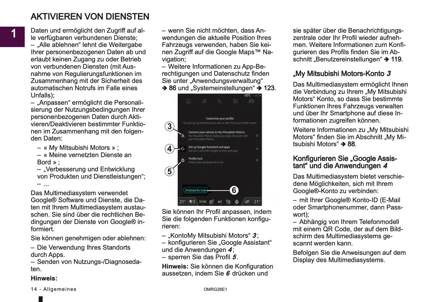 2026 Mitsubishi Smartphone Link Display Audio Anleitung | Deutsch