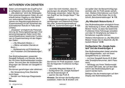 2026 Mitsubishi Smartphone Link Display Audio Anleitung | Deutsch