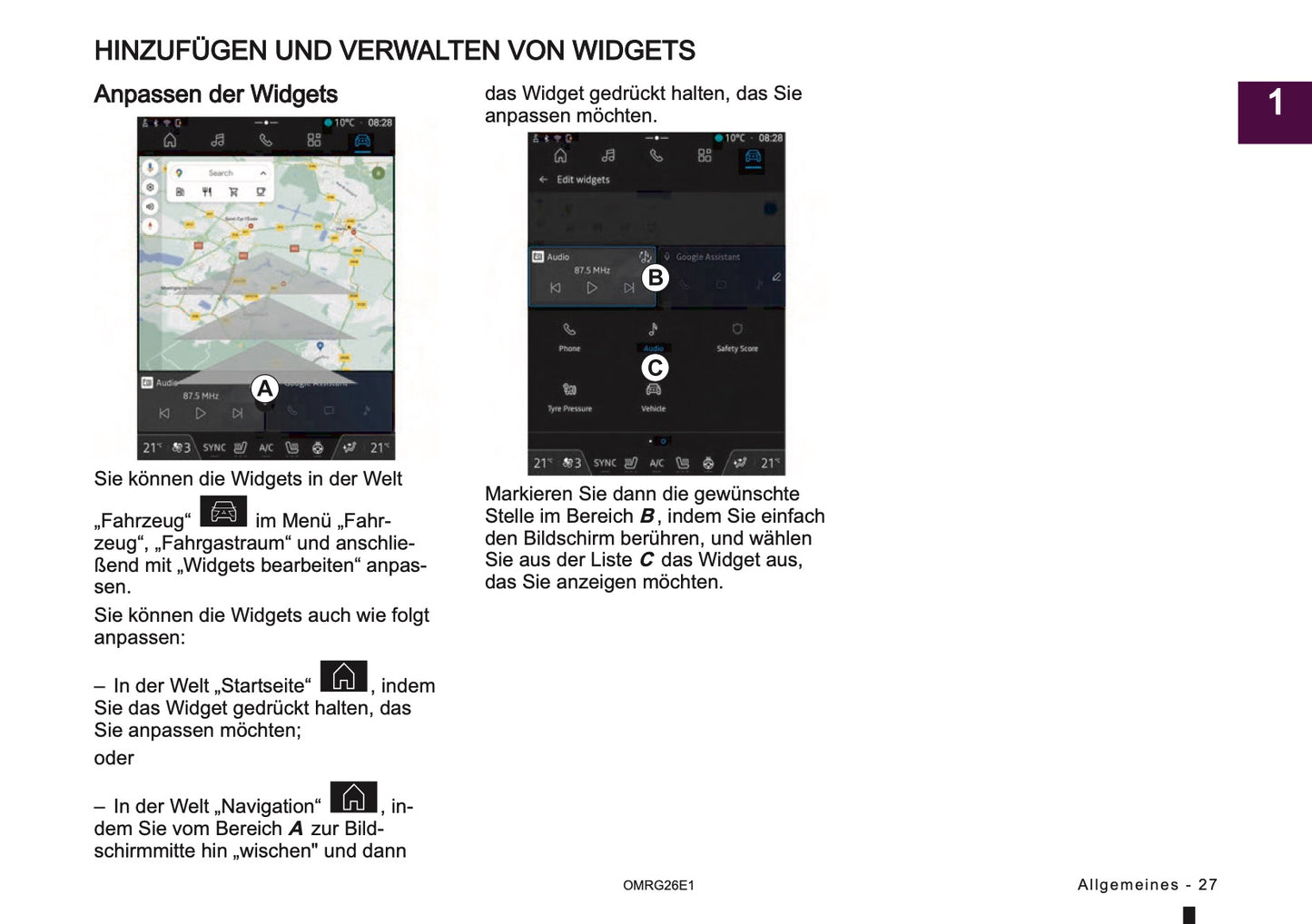 2026 Mitsubishi Smartphone Link Display Audio Anleitung | Deutsch