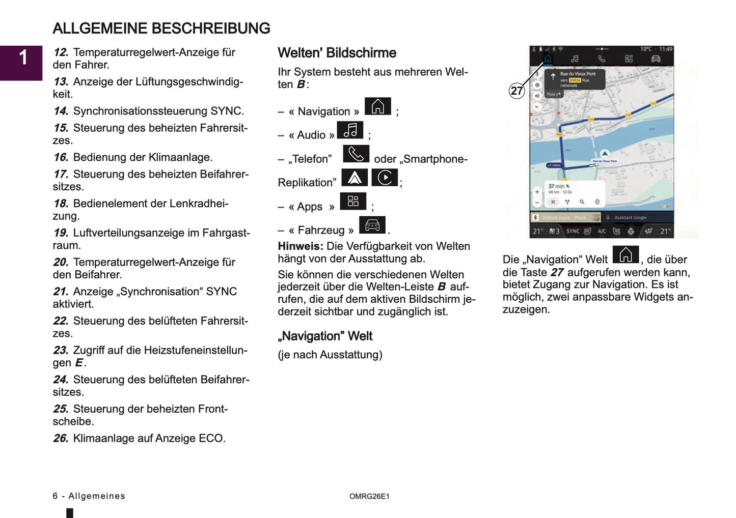 2026 Mitsubishi Smartphone Link Display Audio Anleitung | Deutsch