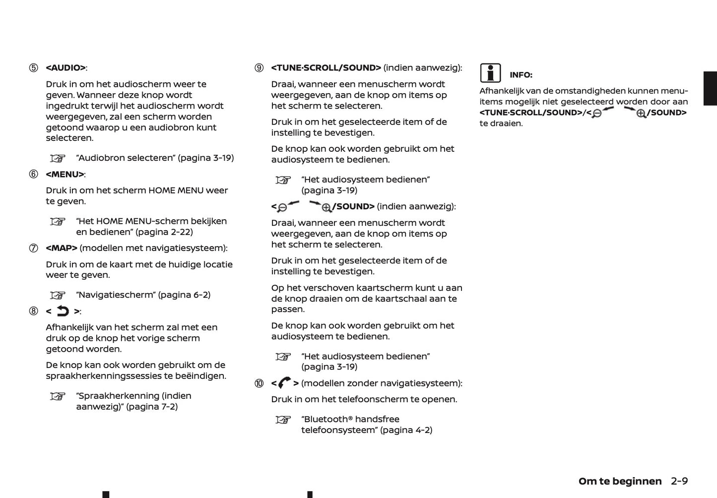 2018-2019 Nissan Connect Infotainment Manual | Dutch