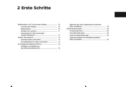 2025 Nissan Qashqai Connect Infotainment Anleitung | Deutsch