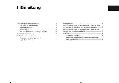 2025 Nissan Qashqai Connect Infotainment Anleitung | Deutsch