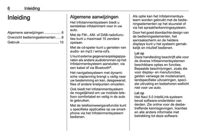2018 Opel Crossland X Infotainment Manual | Dutch