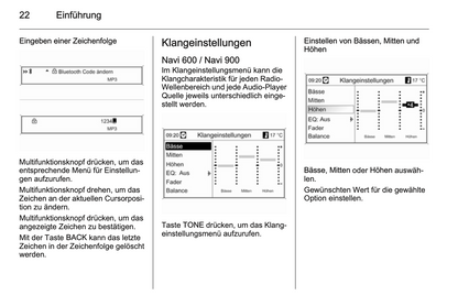 2012 Opel Zafira Tourer Infotainment Manual | German