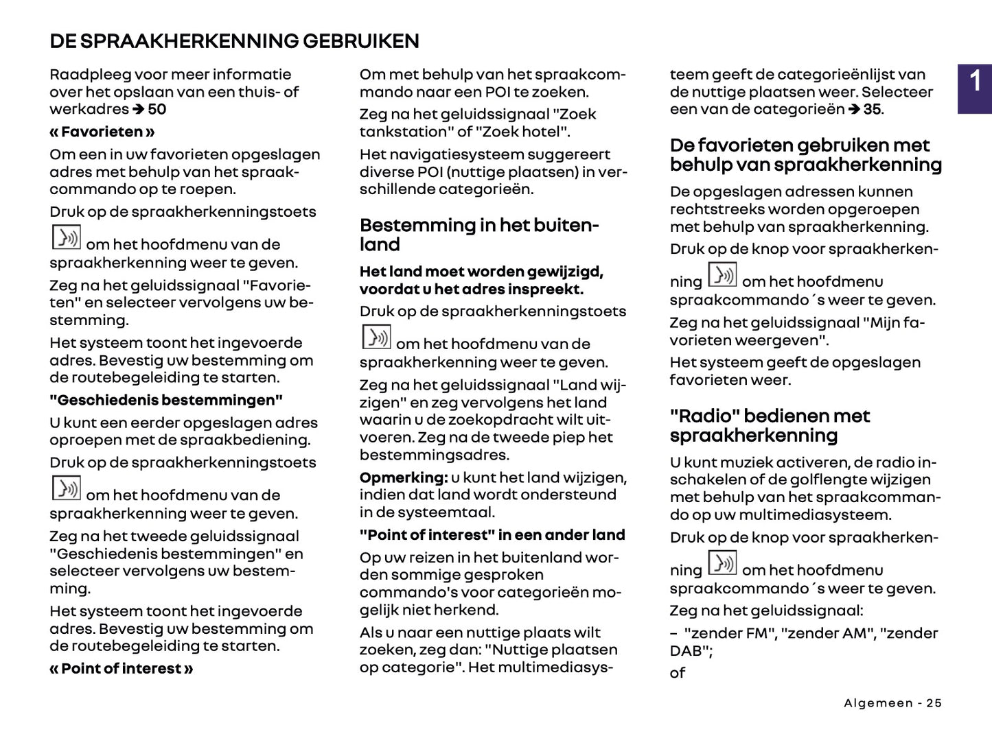 2018-2025 Renault Easy Link Infotainment Manual | Dutch