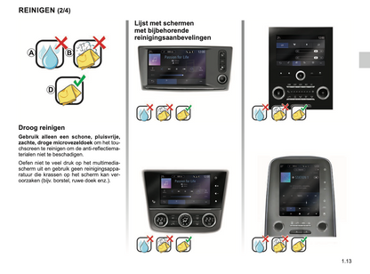 2023-2024 Renault Easy Connect/Easy Link Infotainment Manual | Dutch