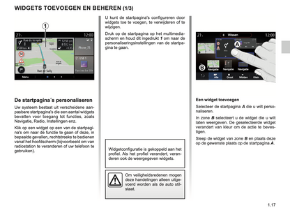 2023-2024 Renault Easy Connect/Easy Link Infotainment Manual | Dutch