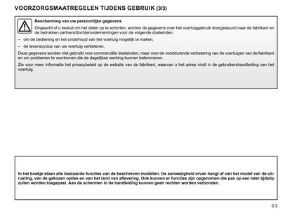 2023-2024 Renault Easy Connect/Easy Link Infotainment Manual | Dutch