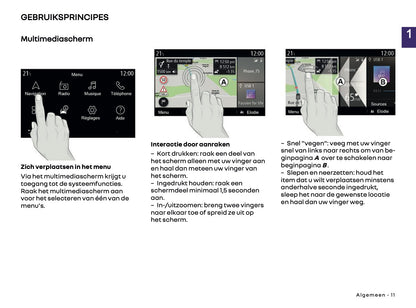 2025-2026 Renault Easy Link Infotainment Manual | Dutch