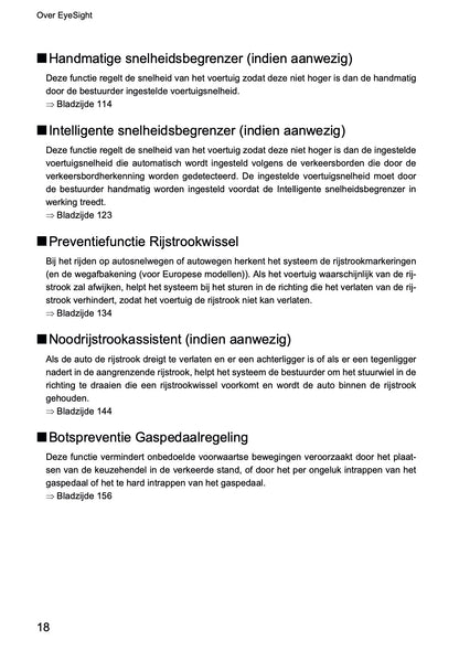 2022 Subaru Outback EyeSight Manual | Dutch