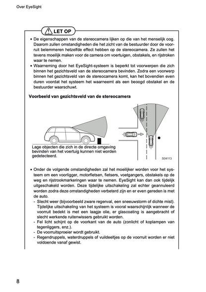 2022 Subaru Outback EyeSight Manual | Dutch
