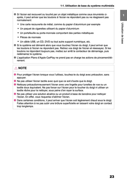 2025-2026 Toyota bZ4X Navigation Manual | French