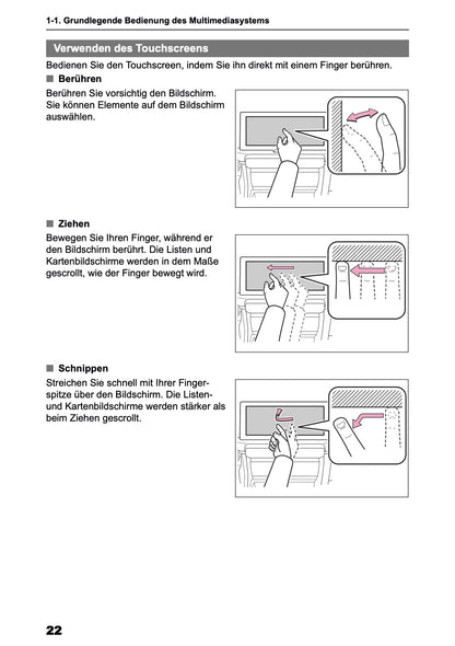 2025-2026 Toyota C-HR HEV/PHEV Navigation Anleitung | Deutsch