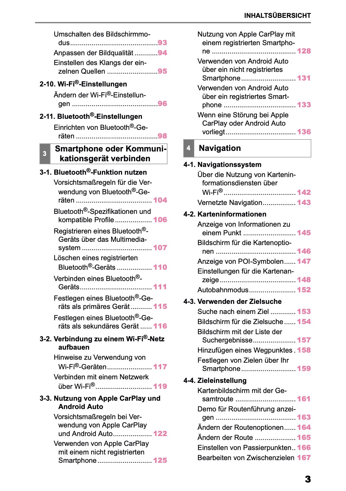 2025-2026 Toyota C-HR HEV/PHEV Navigation Anleitung | Deutsch