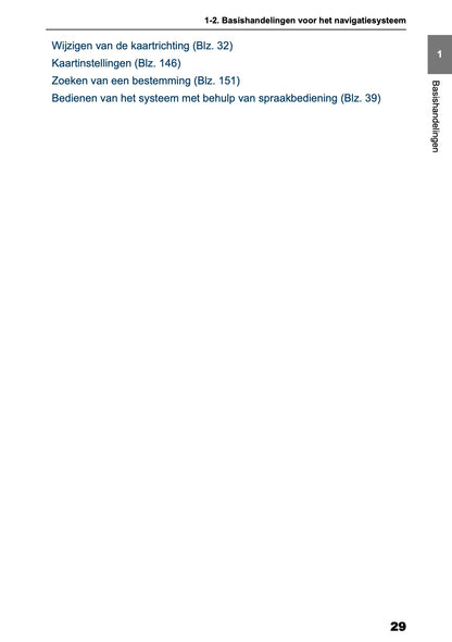 2025-2026 Toyota C-HR HEV/PHEV Navigation Manual | Dutch