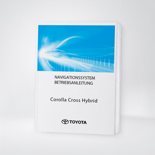 2025 Toyota Corolla Cross Hybrid Navigation Handbuch | Deutsch