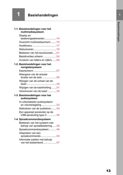 2025 Toyota Corolla Cross Hybrid Navigation Manual | Dutch