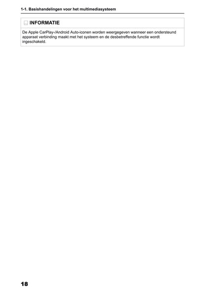 2025 Toyota Corolla Cross Hybrid Navigation Manual | Dutch