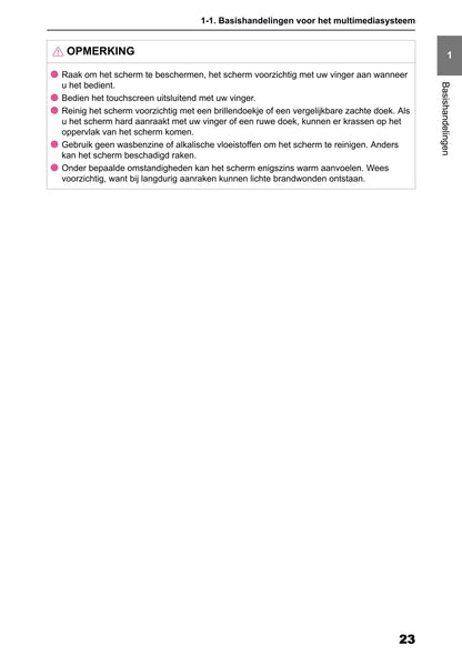 2025 Toyota Corolla Cross Hybrid Navigation Manual | Dutch