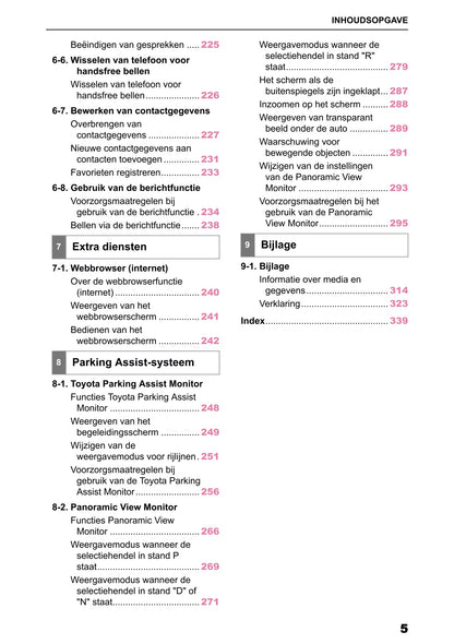 2025 Toyota Corolla Cross Hybrid Navigation Manual | Dutch