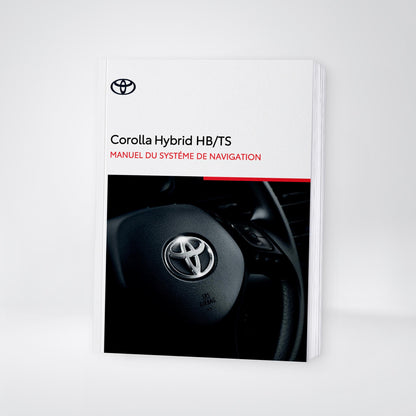 2026 Toyota Corolla Hybrid Hatchback/Touring Sports Navigation Manual | French