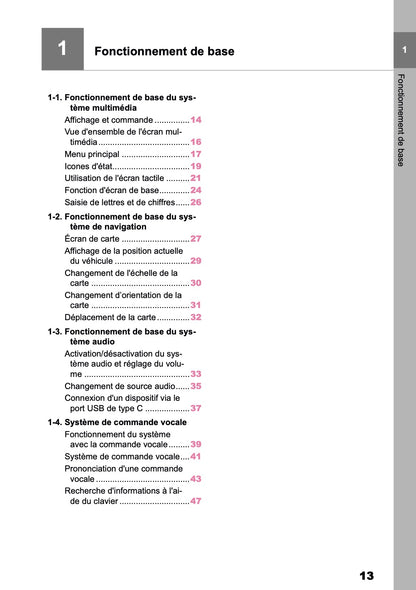 2026 Toyota Corolla Hybrid Hatchback/Touring Sports Navigation Manual | French