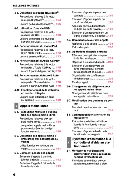 2026 Toyota RAV4 Navigation Manual | French