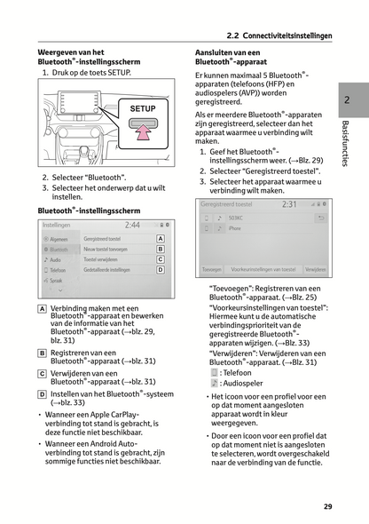 2021-2022 Toyota RAV4/RAV4 Hybrid Infotainment Manual | Dutch