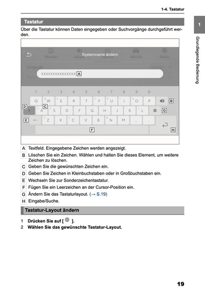 2025 Toyota Yaris Cross Hybrid Multimedia Anleitung | Deutsch