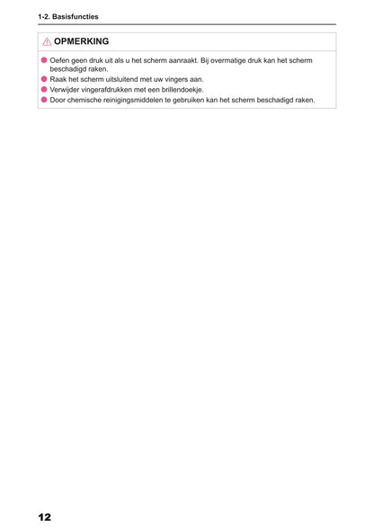 2024 Toyota Yaris Cross Hybrid Multimedia Manual | Dutch