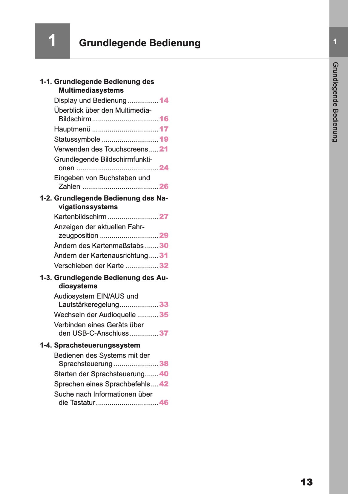 2026 Toyota Yaris Cross Hybrid Navigation Manual | German