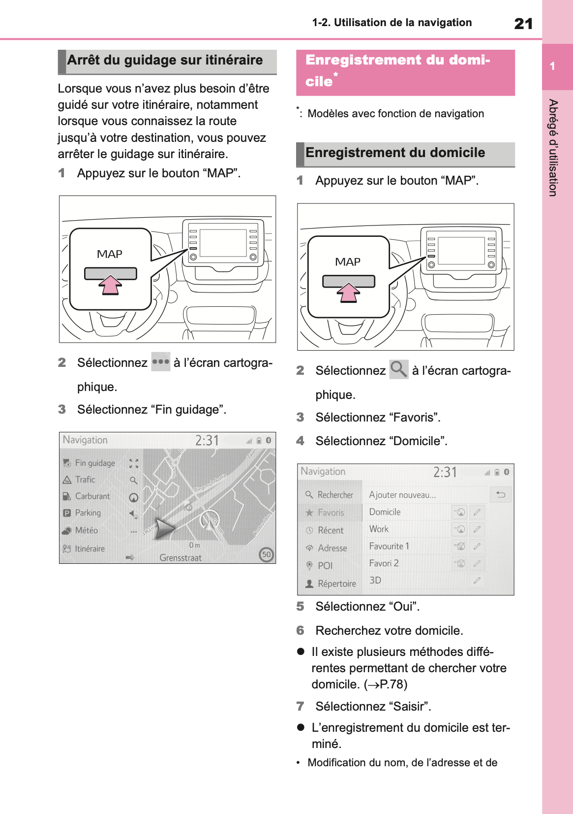 2023 Toyota Yaris Hybrid Infotainment Manual | French