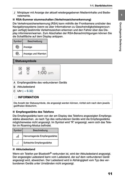 2026 Toyota Yaris Hybrid Multimedia Manual | German