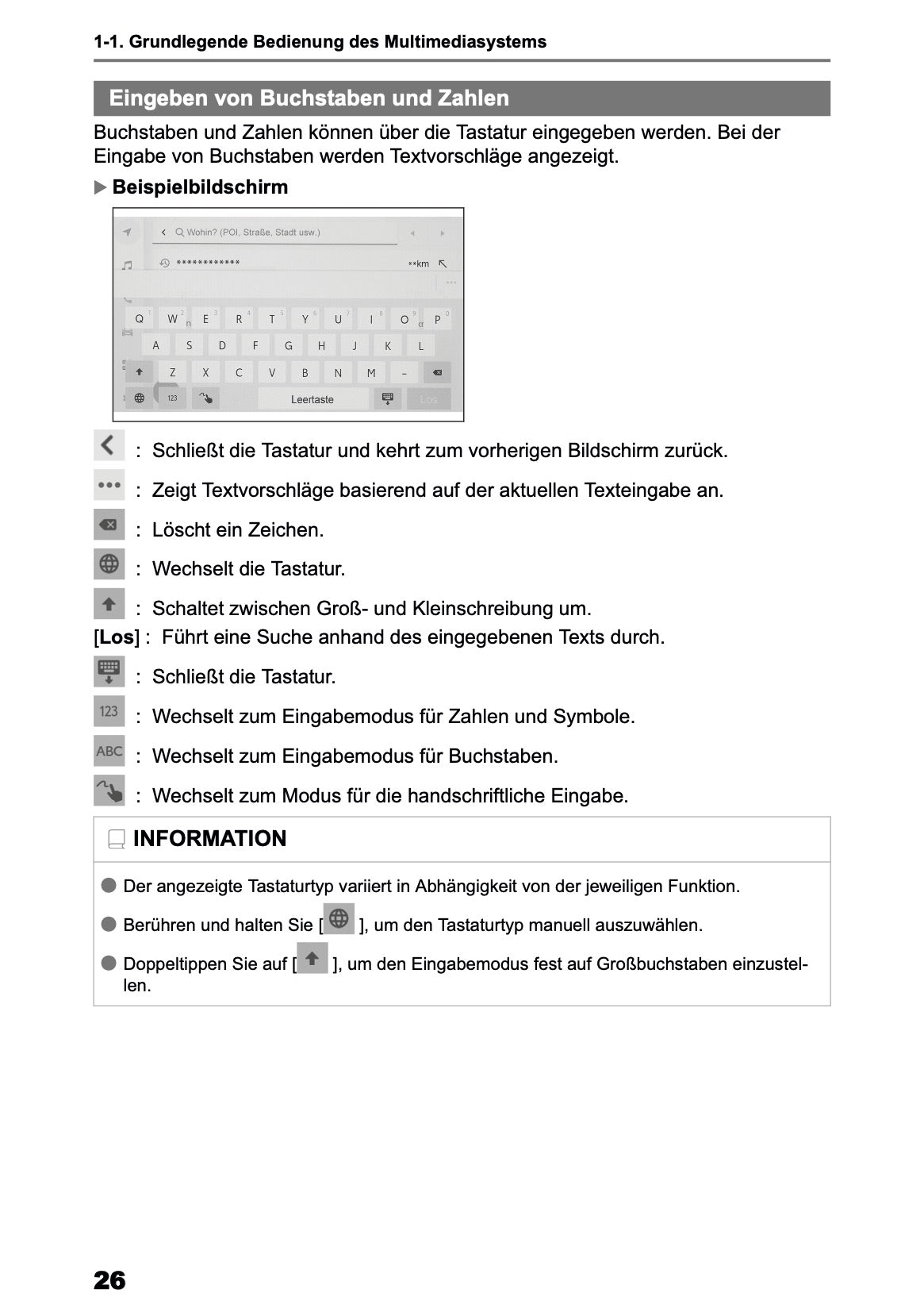 2026 Toyota Yaris Hybrid Navigation Manual | German