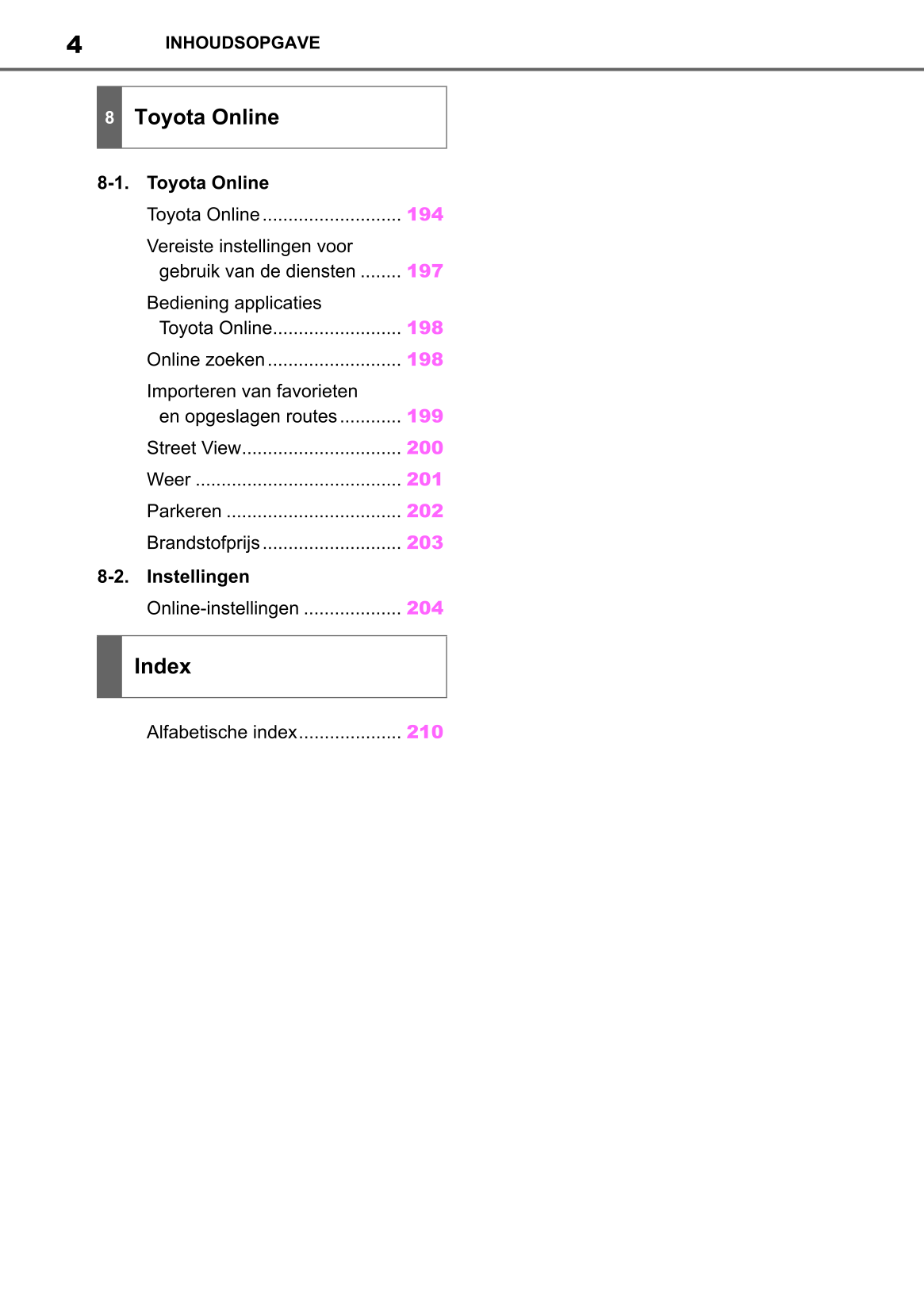 2022-2023 Toyota Yaris Hybrid Infotainment Manual | Dutch