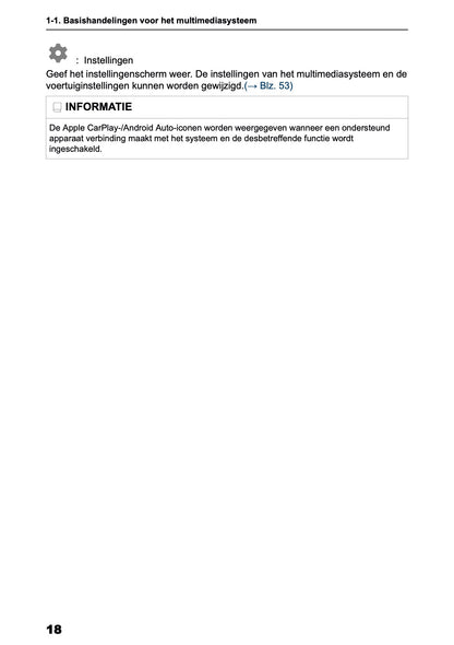 2025-2026 Toyota Yaris Hybrid Navigation Manual | Dutch