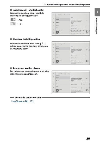 2026 Toyota Yaris Hybrid Navigation Manual | Dutch