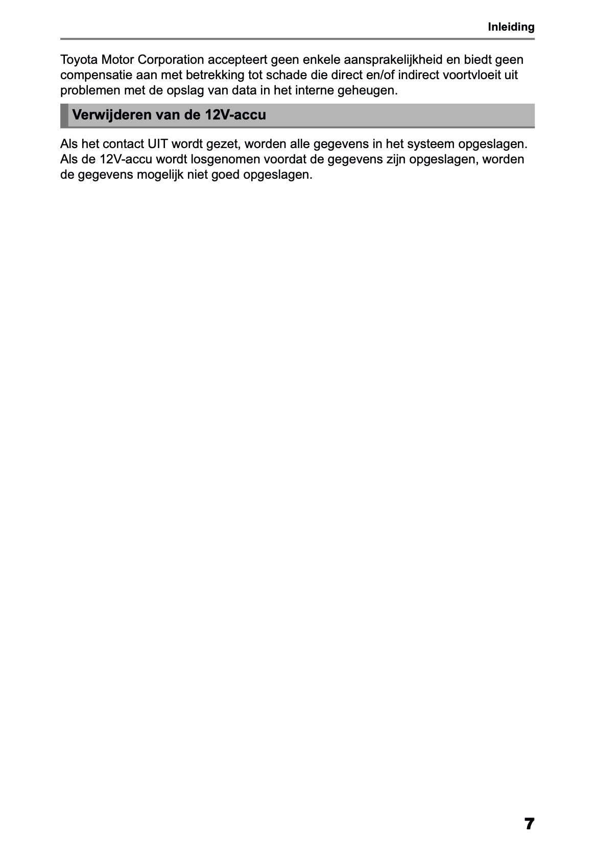 2026 Toyota Yaris Hybrid Navigation Manual | Dutch