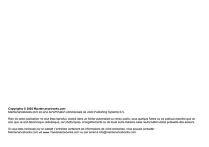 Audi Maintenance Book | French