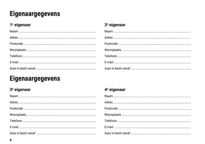 Cupra Maintenance Book | Dutch