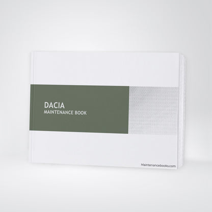 Dacia Maintenance Book | English