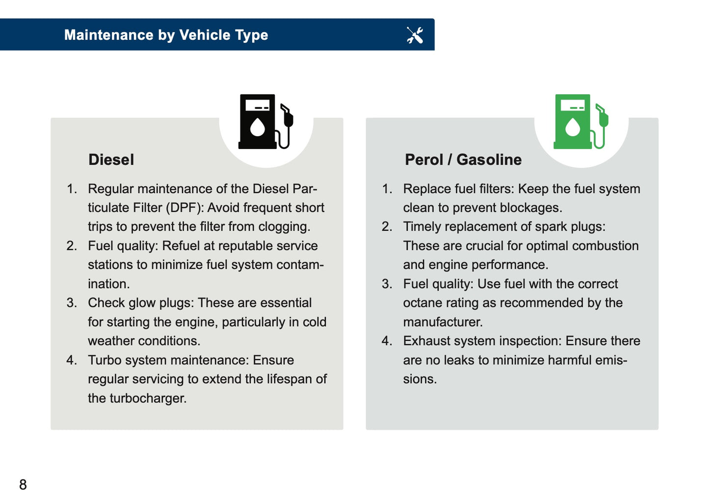 Dacia Maintenance Book | English