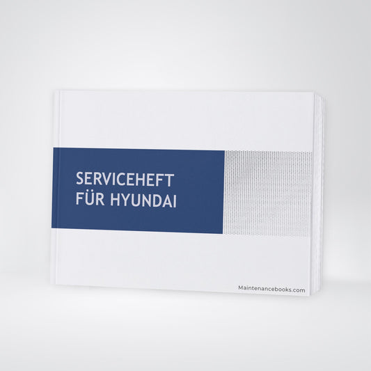 Serviceheft Hyundai | Deutsch