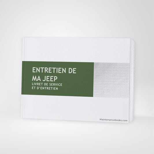 Jeep Maintenance Book | French