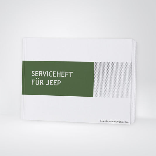 Serviceheft Jeep | Deutsch
