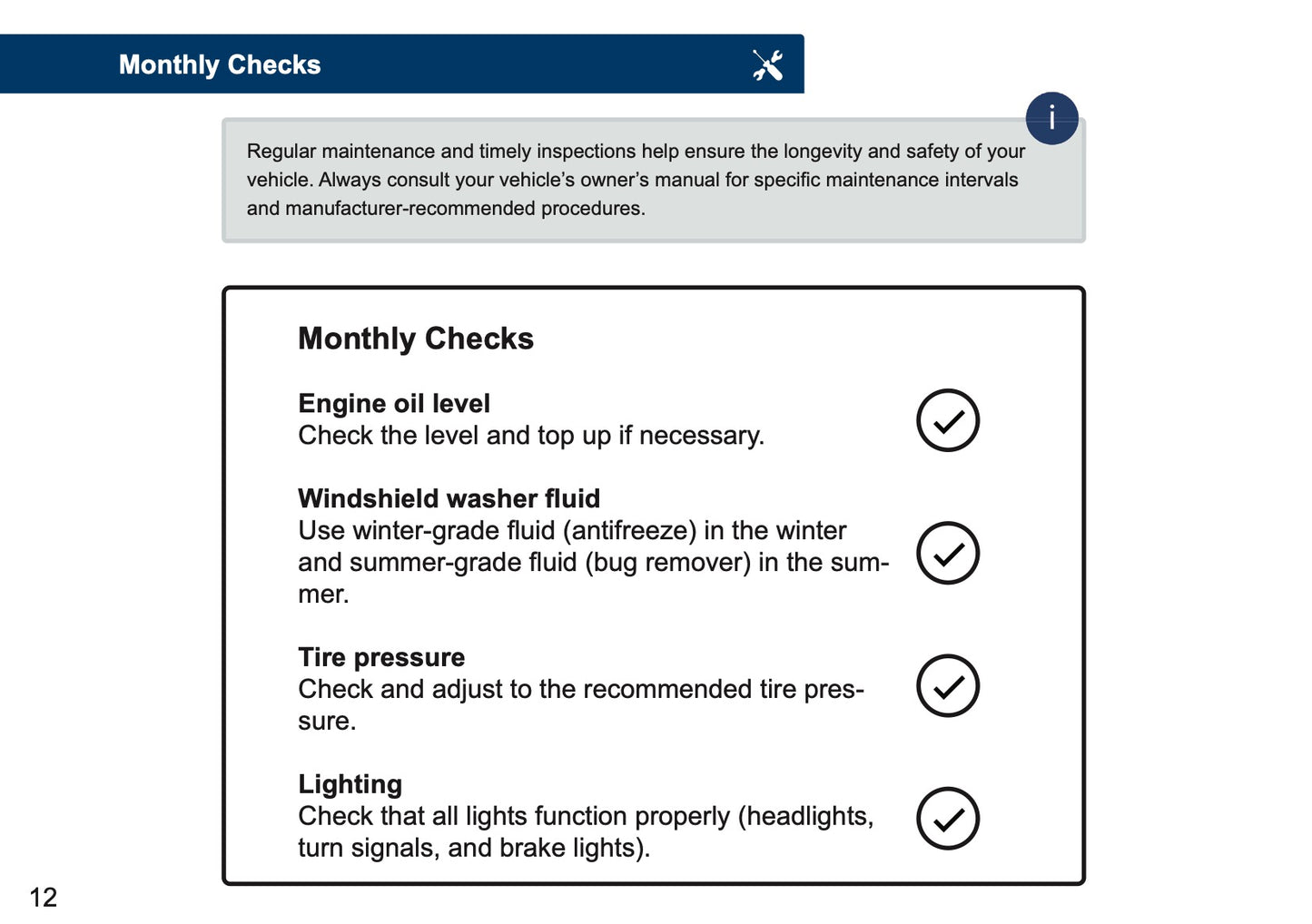 Kia Maintenance Book | English